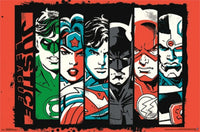 Justice League - Bars Poster Print (22x34) | Posterazzi