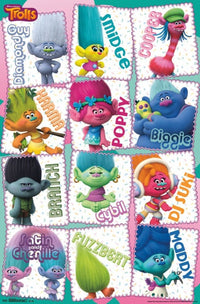 Trolls - Grid Poster Print (22x34) - Perfect for Home Decor