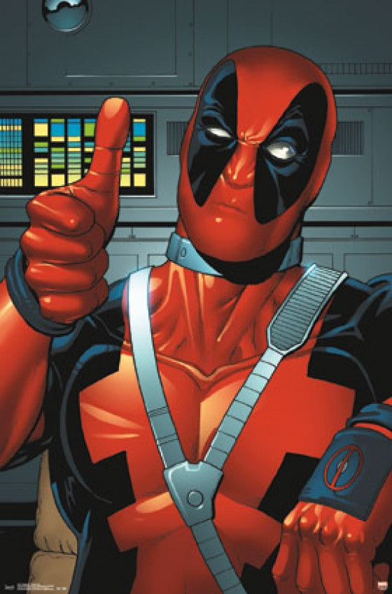 Deadpool - Thumbs Up Rolled Poster Print 22x34