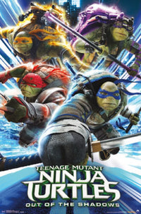 Ninja Turtles 2 - Attack Rolled Poster Print (22x34)