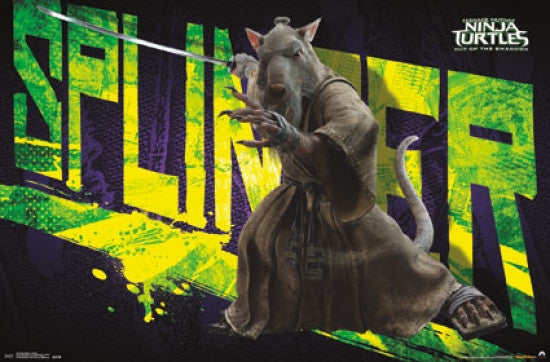 Ninja Turtles 2 - Splinter Poster Print (34x22)