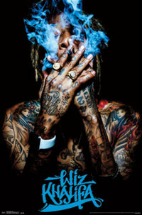 Wiz Khalifa - Smoke Rolled Poster Print (22x34)