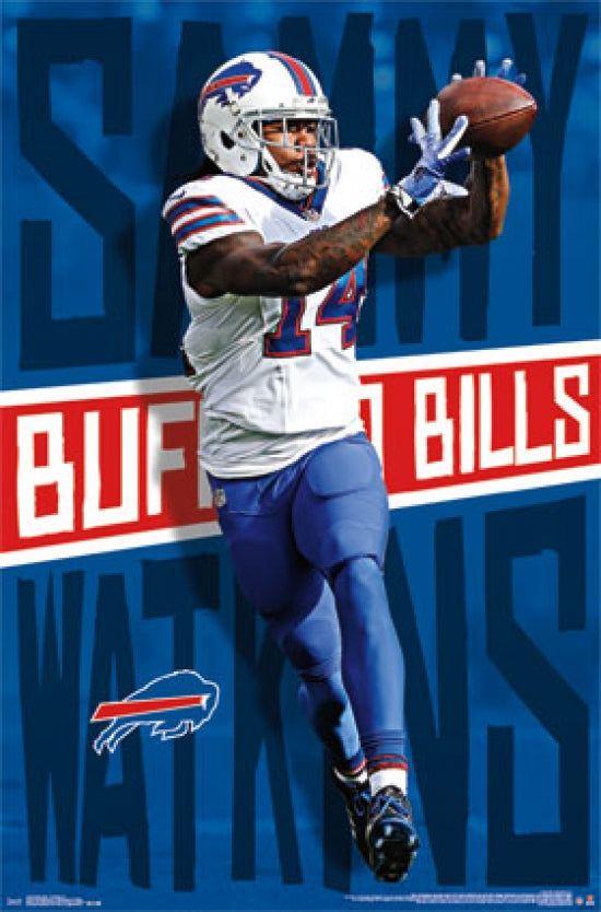 Buffalo Bills Sammy Watkins 15 Poster Print 22x34