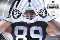Oakland Raiders - A Cooper 15 Poster Print showcasing team spirit