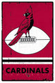 Arizona Cardinals Retro Logo 15 Poster Print - Perfect for Home or Office