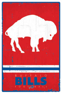Buffalo Bills Retro Logo 2015 Poster Print - 22x34
