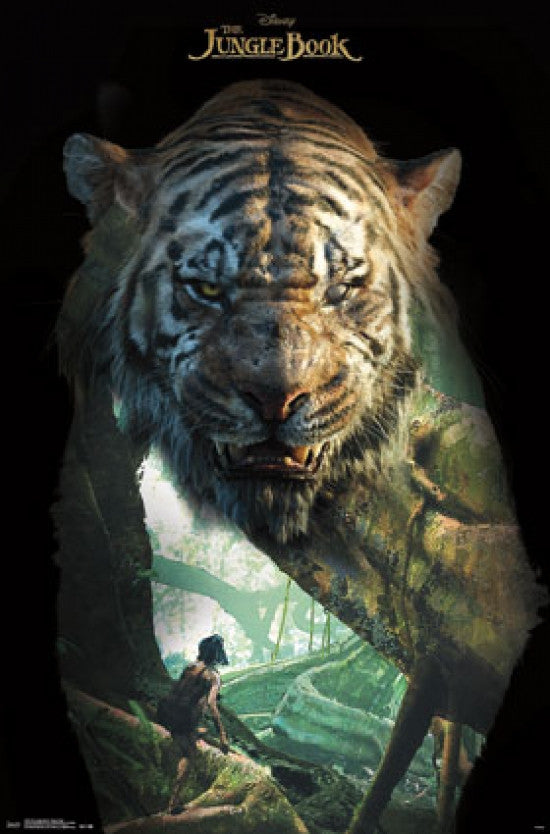 The Jungle Book Shere Khan Poster Print - 22x34