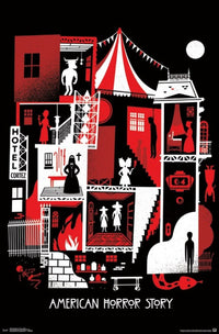 American Horror Story Graphic Poster Print 22x34