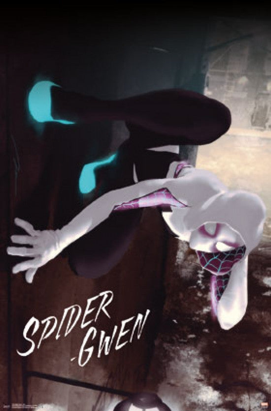 Spider-Gwen Wall Poster Print - 22x34 Rolled Poster