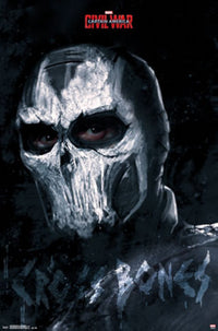 Captain America: Civil War - Crossbones Rolled Poster Print