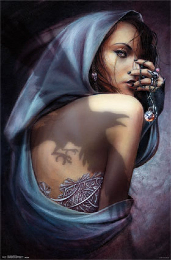 Alchemy - Raven Rose Rolled Poster Print 22x34