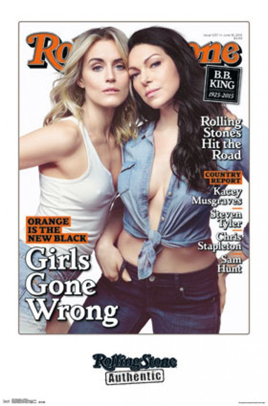 Rolling Stone Orange is the New Black Poster Print (22x34)