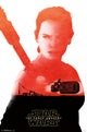 Star Wars The Force Awakens - Rey Badge Rolled Poster Print