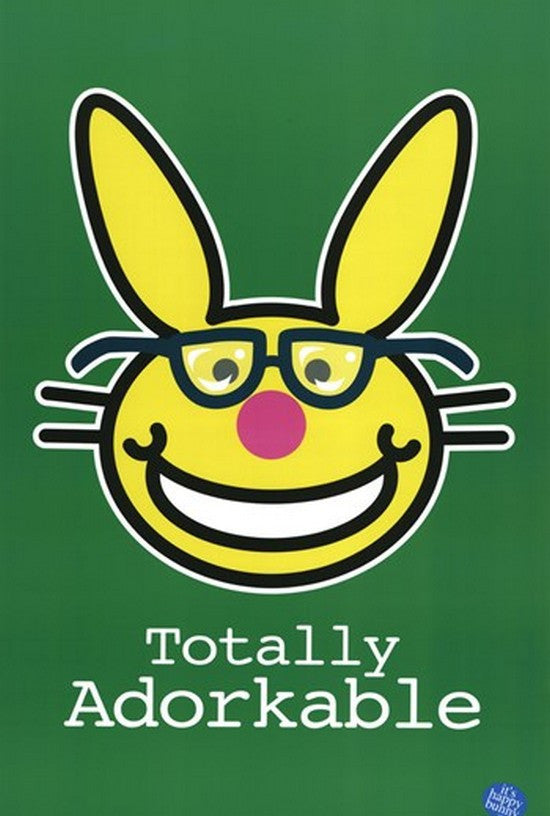Happy Bunny - Nerds Rolled Poster Print 24x36