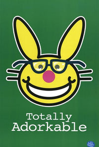 Happy Bunny - Nerds Rolled Poster Print 24x36