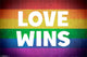 Love Wins Inspirational Poster Print - 24x36