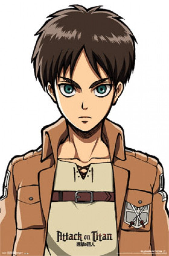 Attack on Titan Eren Poster Print - 22x34