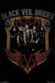 Black Veil Brides Shield Poster Print featuring vibrant colors.