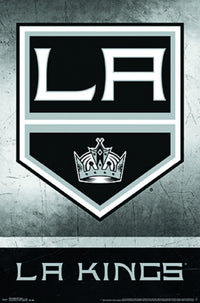 Los Angeles Kings Logo 15 Poster Print - Perfect for Fans