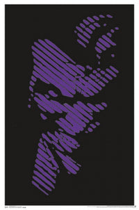 Black Light - Joker Rolled Poster Print - Perfect for Home or Office