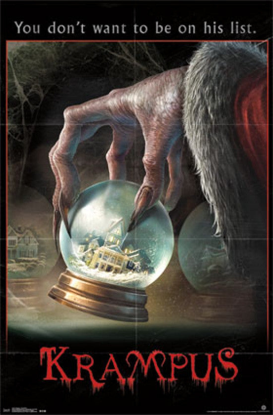 Krampus One Sheet Poster Print - Rolled Poster 22x34