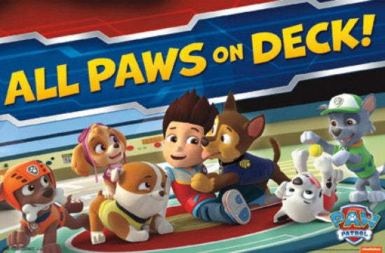 Paw Patrol - On Deck Rolled Poster Print