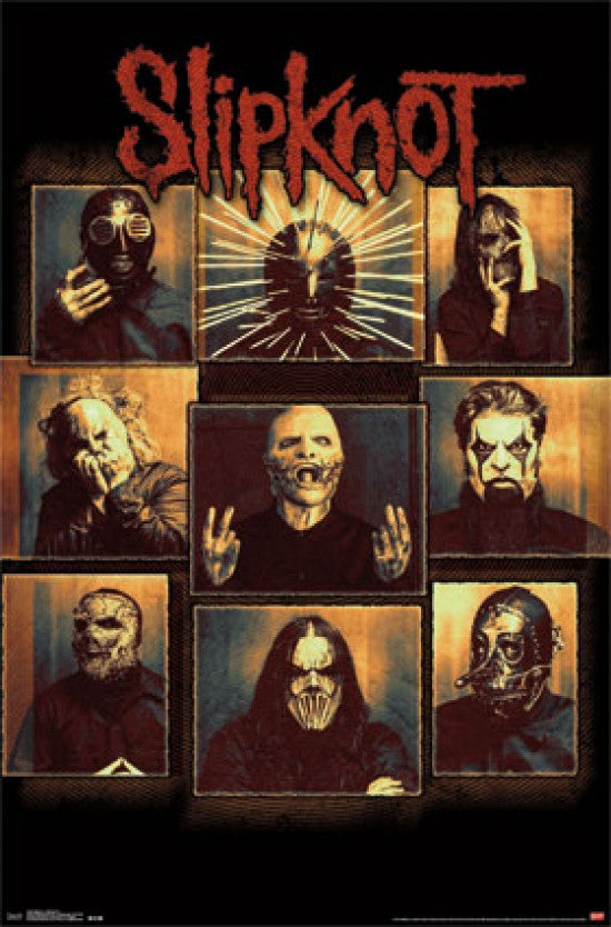 Slipknot - Bulletproof Rolled Poster Print 22x34