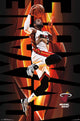 Dwayne Wade Miami Heat Poster Print 22 x 34