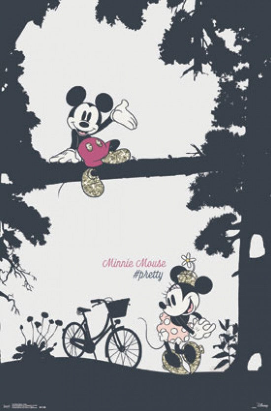 Minnie Mouse - Pretty Rolled Poster Print 22x34