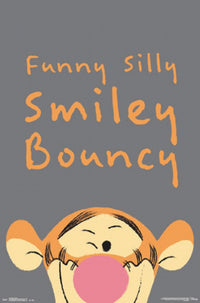 Tigger Bouncy Poster Print - Rolled Art for Home & Office