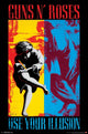 Guns N' Roses Illusion Poster Print - 22x34 Rolled Art