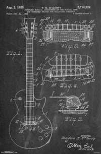 Guitar - Cole Borders Rolled Poster Print 22x34