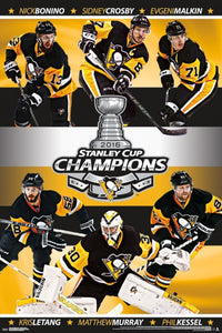 2016 Stanley Cup Champions Poster Print - 24x36