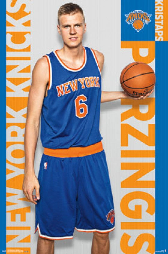 New York Knicks Kristaps Porzingis Poster Print 22x34