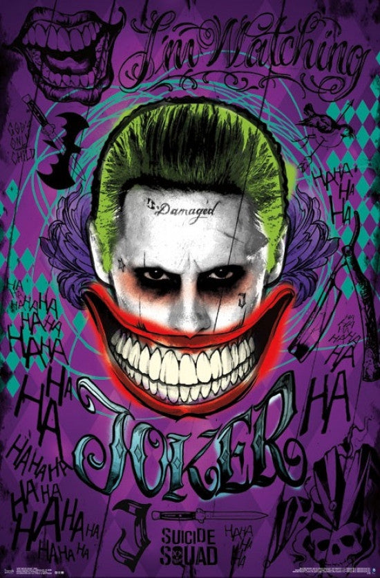 Suicide Squad - Joker Poster Print (22x34) | Posterazzi