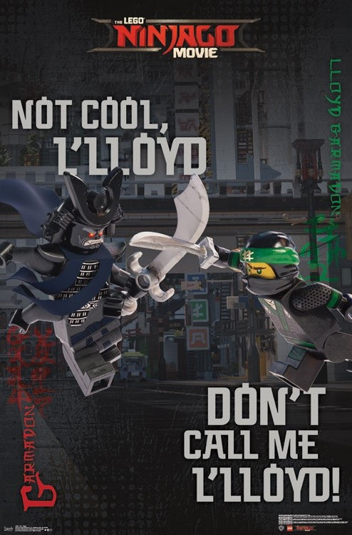 Lego Ninjago - Fight Poster Print - 22x34