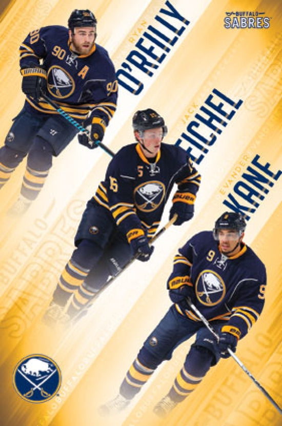 Buffalo Sabres Team 16 Poster Print - NHL Wall Art