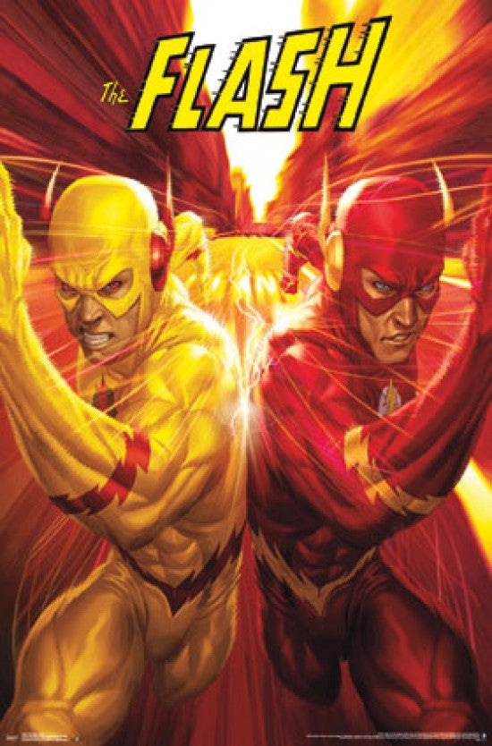 The Flash - Race Rolled Poster Print 22x34