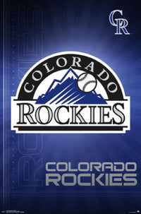 Colorado Rockies Logo 16 Poster Print - 22x34