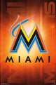 Miami Marlins Logo 16 Rolled Poster Print - 22x34