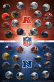 NFL Helmets 16 Poster Print | Rolled Poster 22x34