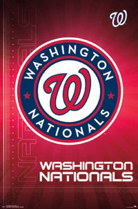 Washington Nationals Logo 16 Poster Print - 22x34