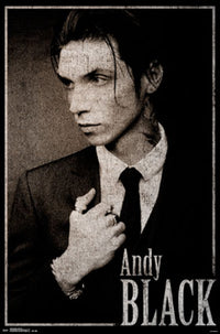 Andy Black - Black Tie Rolled Poster Print