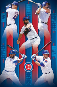 Chicago Cubs® - Group 16 Rolled Poster Print (22x34)