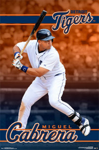 Miguel Cabrera Detroit Tigers Poster Print - 22x34