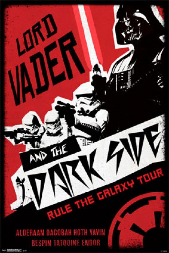 Star Wars Galaxy Tour Poster Print - 24x36 Rolled Poster