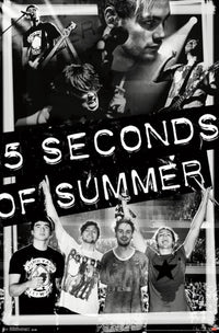 5SOS Collage Poster Print - 22x34 Rolled Art