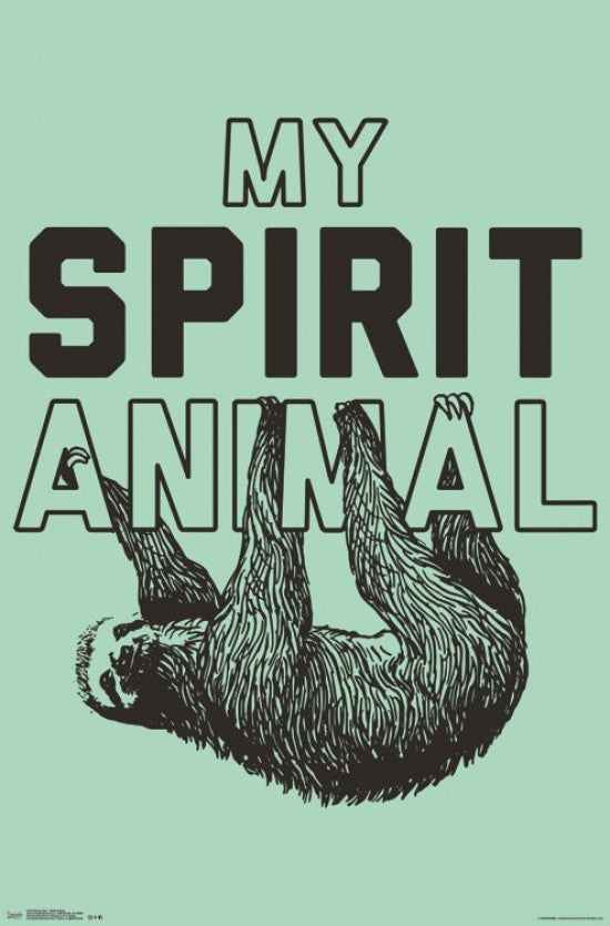 Spirit Animal Poster Print - Snorg Tees - 22x34