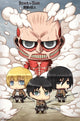 Attack on Titan Chibi Group Poster Print - 22x34