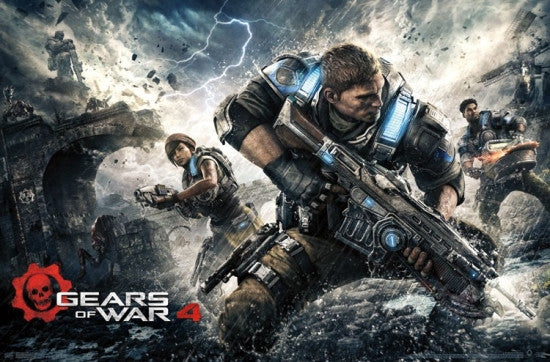 Gears of War 4 Key Art Rolled Poster Print